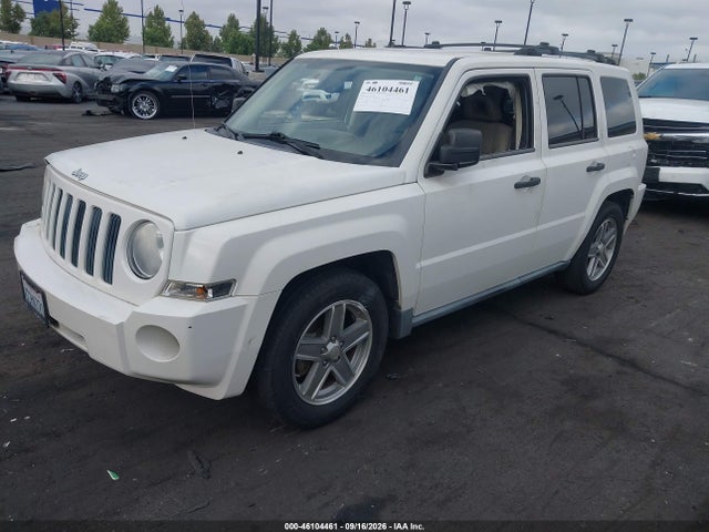 Продажа на аукционе авто 2008 Jeep Patriot Sport, vin: 1J8FT28W78D521400, номер лота: 46104461