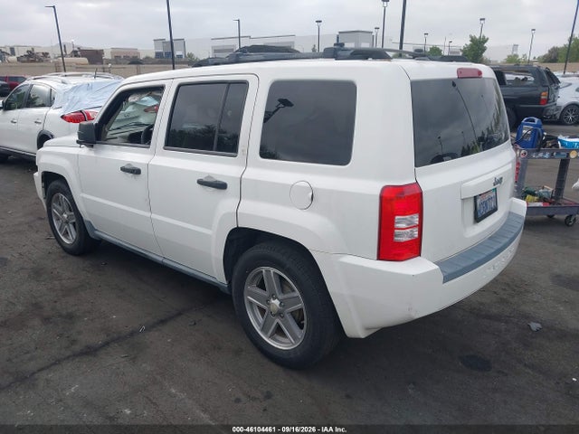 Продажа на аукционе авто 2008 Jeep Patriot Sport, vin: 1J8FT28W78D521400, номер лота: 46104461