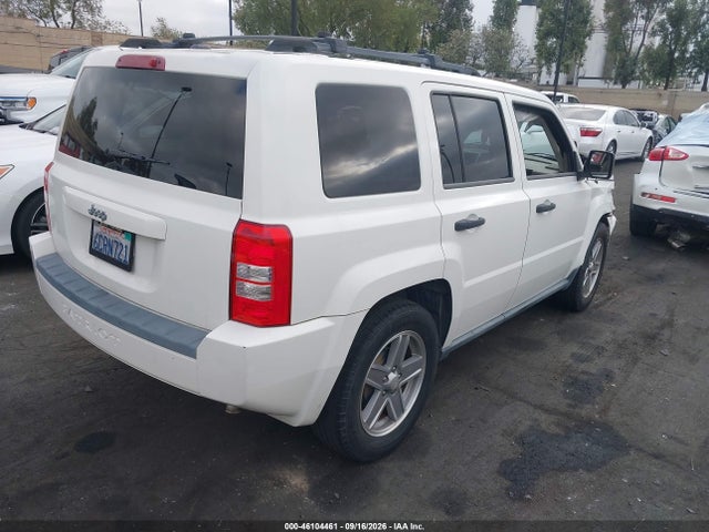 Продажа на аукционе авто 2008 Jeep Patriot Sport, vin: 1J8FT28W78D521400, номер лота: 46104461