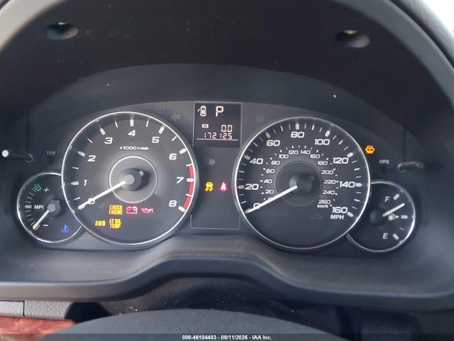 2012 Subaru Outback 3.6r Limited მანქანა იყიდება აუქციონზე, vin: 4S4BRDLC2C2201964, აუქციონის ნომერი: 46104483