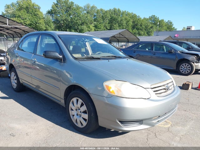 Продажа на аукционе авто 2003 Toyota Corolla Le, vin: 2T1BR32E43C045574, номер лота: 46104524