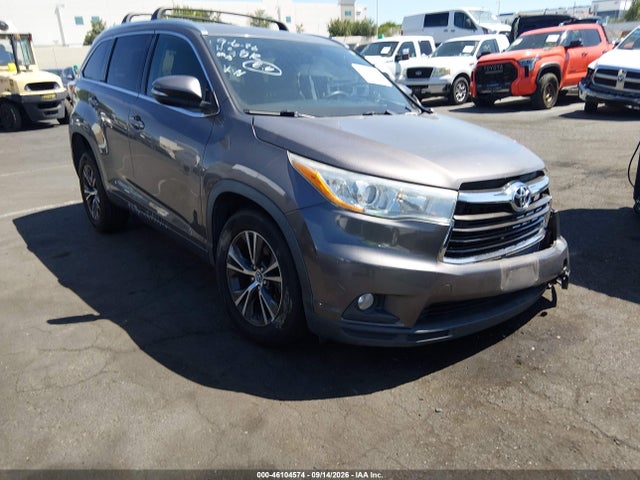 Toyota Highlander Xle V6 2016 5TDKKRFH0GS179846 Image 14
