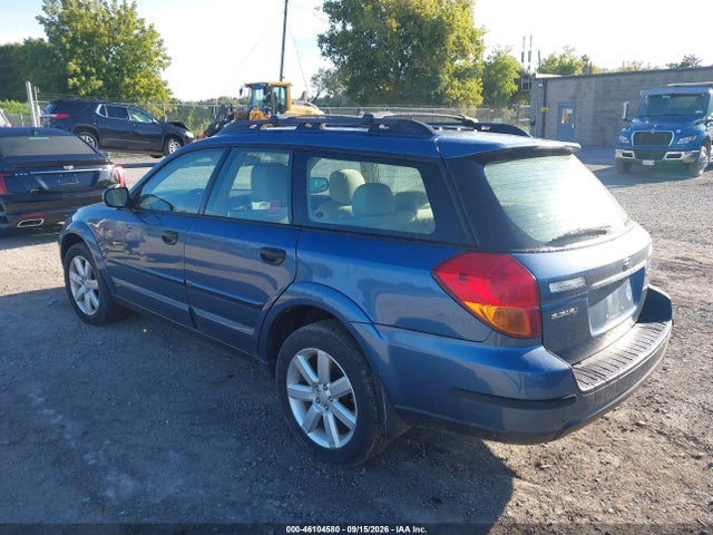 2007 Subaru Outback 2.5i მანქანა იყიდება აუქციონზე, vin: 4S4BP61C477316935, აუქციონის ნომერი: 46104580