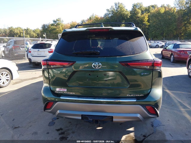 2025 Toyota Highlander Hybrid Platinum მანქანა იყიდება აუქციონზე, vin: 5TDEBRCH6SS669153, აუქციონის ნომერი: 46104582