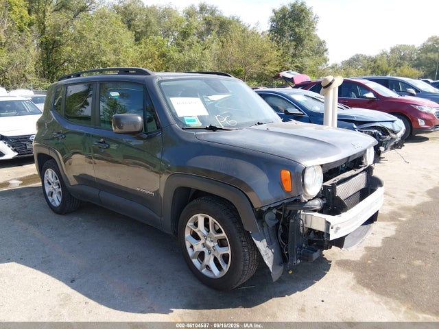 Продаж на аукціоні авто 2016 Jeep Renegade Latitude, vin: ZACCJABT8GPE34257, номер лоту: 46104597
