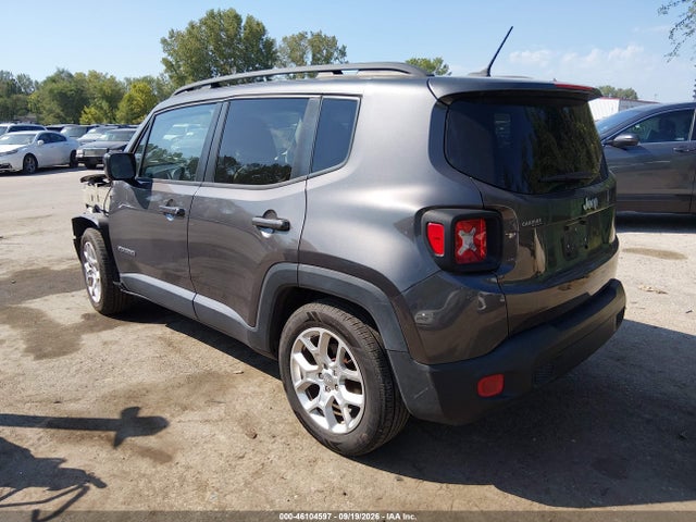 Продажа на аукционе авто 2016 Jeep Renegade Latitude, vin: ZACCJABT8GPE34257, номер лота: 46104597