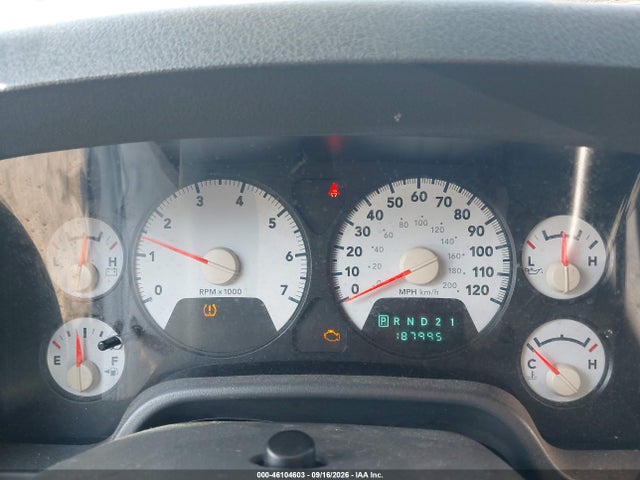 2008 Dodge Ram 1500 Slt მანქანა იყიდება აუქციონზე, vin: 1D7HU18278S557268, აუქციონის ნომერი: 46104603