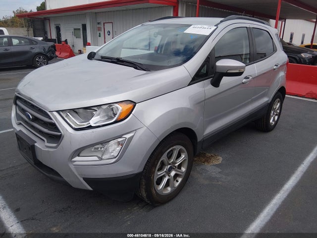 2018 Ford Ecosport Se მანქანა იყიდება აუქციონზე, vin: MAJ3P1TE6JC244702, აუქციონის ნომერი: 46104618