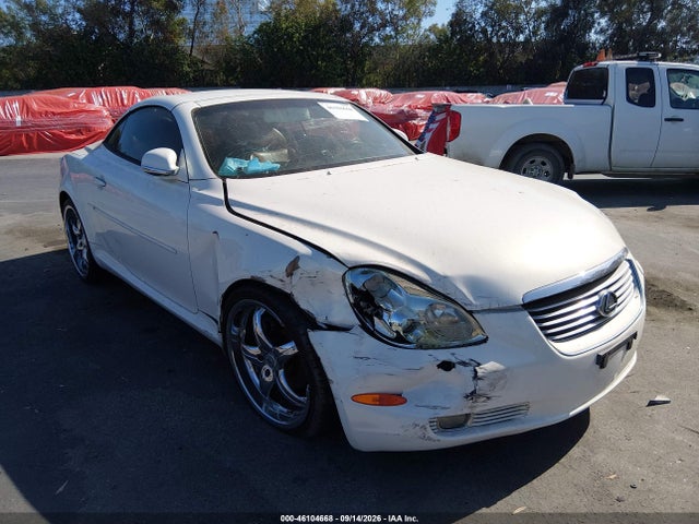 Продажа на аукционе авто 2003 Lexus Sc 430, vin: JTHFN48Y230040046, номер лота: 46104668