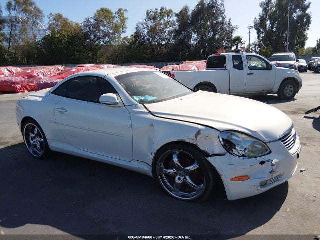 46104668 :رقم المزاد ، JTHFN48Y230040046 vin ، 2003 Lexus Sc 430 مزاد بيع