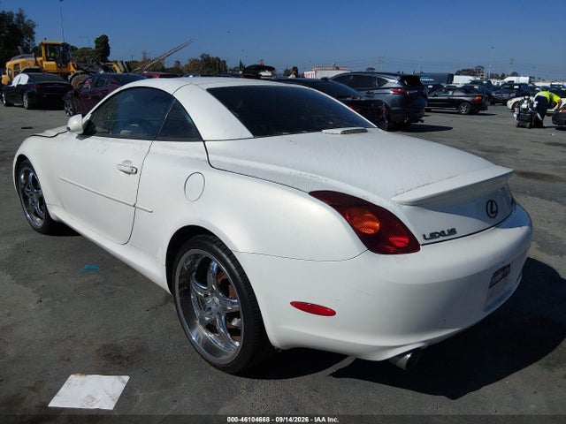 46104668 :رقم المزاد ، JTHFN48Y230040046 vin ، 2003 Lexus Sc 430 مزاد بيع