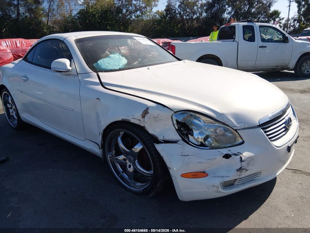 46104668 :رقم المزاد ، JTHFN48Y230040046 vin ، 2003 Lexus Sc 430 مزاد بيع