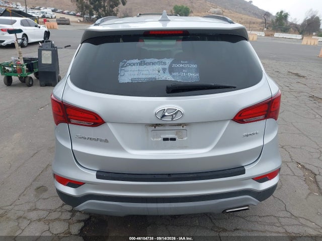 2018 Hyundai Santa Fe Sport 2.4l მანქანა იყიდება აუქციონზე, vin: 5XYZU3LB0JG543726, აუქციონის ნომერი: 46104738