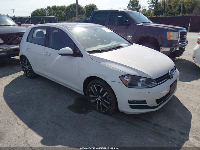 2015 Volkswagen Golf Tsi Se 4-door მანქანა იყიდება აუქციონზე, vin: 3VW217AU5FM062108, აუქციონის ნომერი: 46104742