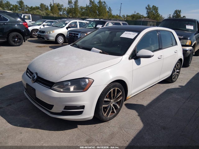 2015 Volkswagen Golf Tsi Se 4-door მანქანა იყიდება აუქციონზე, vin: 3VW217AU5FM062108, აუქციონის ნომერი: 46104742