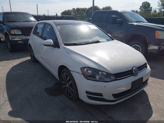 2015 Volkswagen Golf Tsi Se 4-door მანქანა იყიდება აუქციონზე, vin: 3VW217AU5FM062108, აუქციონის ნომერი: 46104742