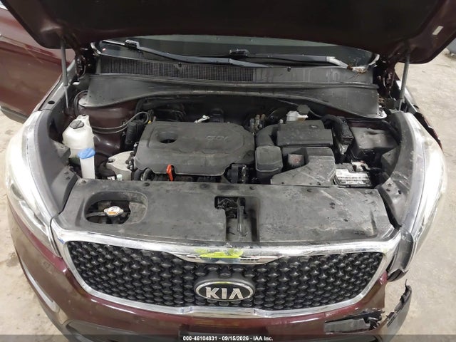 Aukcja sprzedaży 2017 Kia Sorento 2.4l Lx, vin: 5XYPG4A39HG255021, numer aukcji: 46104831