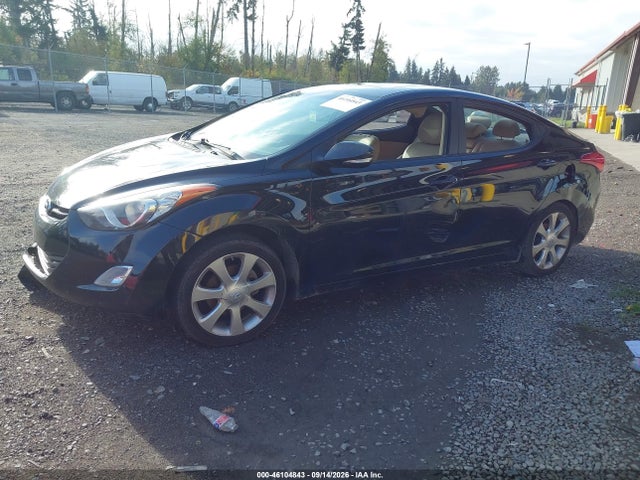 2011 Hyundai Elantra Limited მანქანა იყიდება აუქციონზე, vin: 5NPDH4AE3BH020972, აუქციონის ნომერი: 46104843