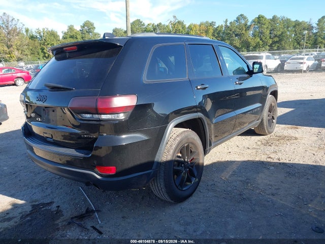 Продаж на аукціоні авто 2018 Jeep Grand Cherokee Limited 4x2, vin: 1C4RJEBG2JC182456, номер лоту: 46104878