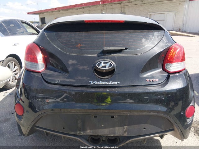 2014 Hyundai Veloster Turbo W/black მანქანა იყიდება აუქციონზე, vin: KMHTC6AE3EU198084, აუქციონის ნომერი: 46104879