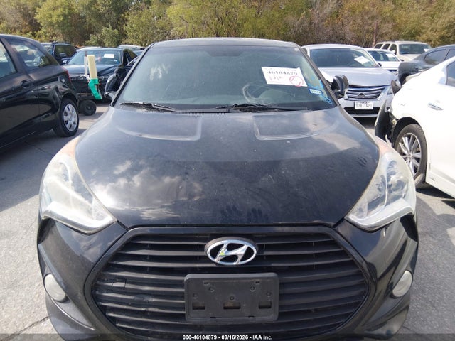 2014 Hyundai Veloster Turbo W/black მანქანა იყიდება აუქციონზე, vin: KMHTC6AE3EU198084, აუქციონის ნომერი: 46104879