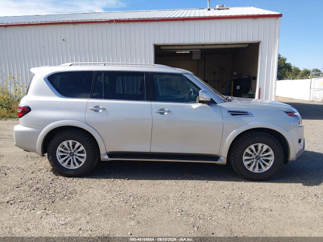 2024 Nissan Armada Sv 4wd მანქანა იყიდება აუქციონზე, vin: JN8AY2AD4R9709585, აუქციონის ნომერი: 46104884