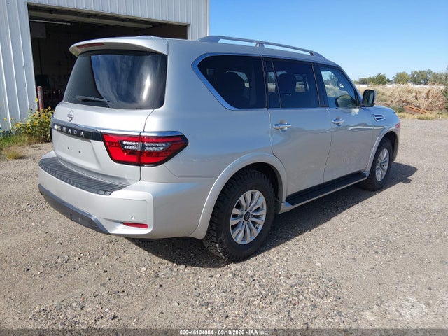 2024 Nissan Armada Sv 4wd მანქანა იყიდება აუქციონზე, vin: JN8AY2AD4R9709585, აუქციონის ნომერი: 46104884