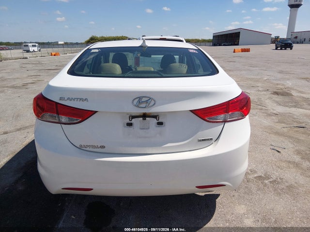 Продажа на аукционе авто 2013 Hyundai Elantra Limited, vin: 5NPDH4AE6DH170349, номер лота: 46104925