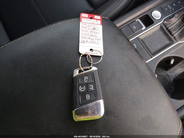 46104927 :رقم المزاد ، 1V2JR2CA3MC610116 vin ، 2021 Volkswagen Atlas 3.6l V6 Se W/technology مزاد بيع