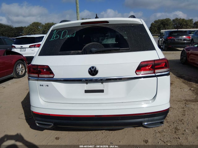 46104927 :رقم المزاد ، 1V2JR2CA3MC610116 vin ، 2021 Volkswagen Atlas 3.6l V6 Se W/technology مزاد بيع