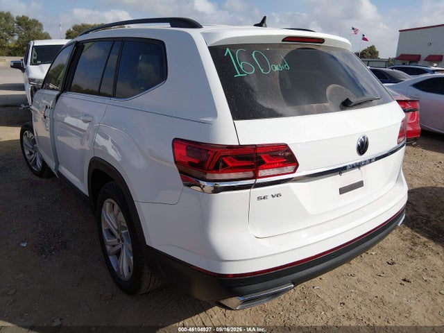 46104927 :رقم المزاد ، 1V2JR2CA3MC610116 vin ، 2021 Volkswagen Atlas 3.6l V6 Se W/technology مزاد بيع
