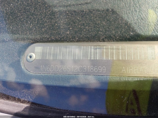 Продаж на аукціоні авто 2002 Nissan Frontier Xe, vin: 1N6DD26S12C318699, номер лоту: 46104942