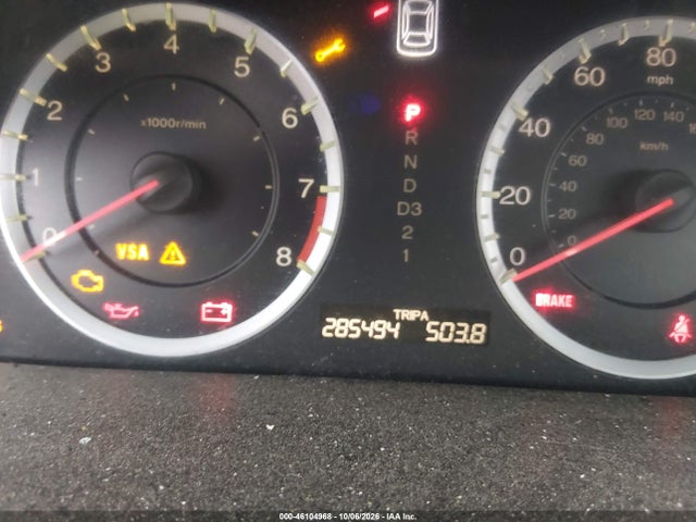 Aukcja sprzedaży 2010 Honda Accord 2.4 Ex-l, vin: 1HGCP2F85AA187881, numer aukcji: 46104968