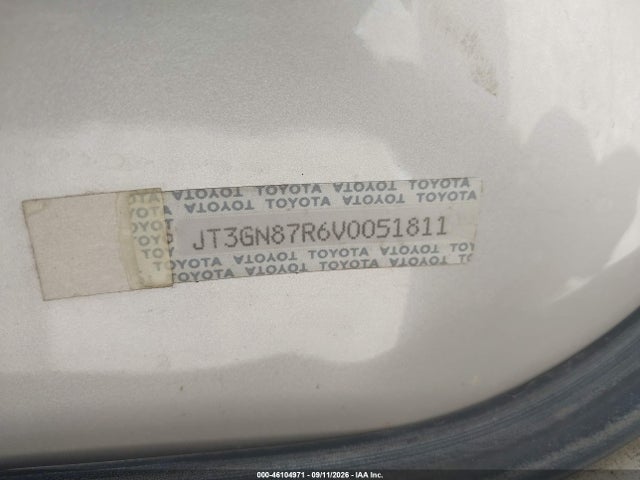 Продаж на аукціоні авто 1997 Toyota 4runner Sr5 V6 Limited, vin: JT3GN87R6V0051811, номер лоту: 46104971