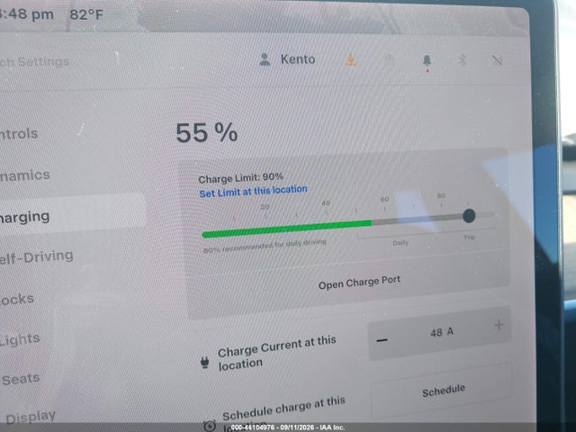 46104976 :رقم المزاد ، 5YJYGAEE4MF145297 vin ، 2021 Tesla Model Y Long Range Dual Motor All-wheel Drive مزاد بيع