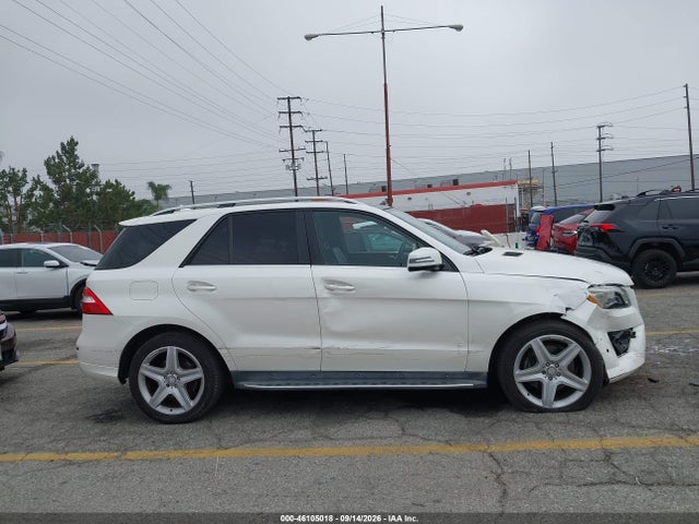 Продажа на аукционе авто 2015 Mercedes-benz Ml 400 4matic, vin: 4JGDA5GB0FA566712, номер лота: 46105018
