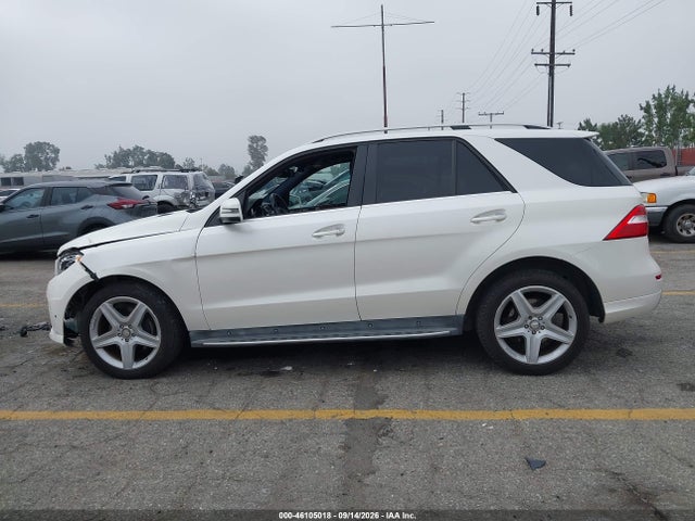 Продажа на аукционе авто 2015 Mercedes-benz Ml 400 4matic, vin: 4JGDA5GB0FA566712, номер лота: 46105018