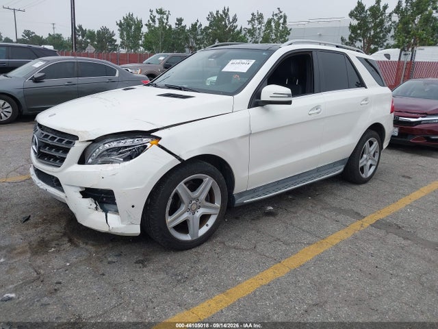 Продажа на аукционе авто 2015 Mercedes-benz Ml 400 4matic, vin: 4JGDA5GB0FA566712, номер лота: 46105018