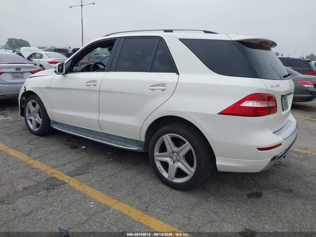 Продажа на аукционе авто 2015 Mercedes-benz Ml 400 4matic, vin: 4JGDA5GB0FA566712, номер лота: 46105018