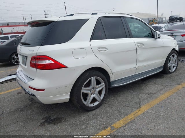 Продажа на аукционе авто 2015 Mercedes-benz Ml 400 4matic, vin: 4JGDA5GB0FA566712, номер лота: 46105018