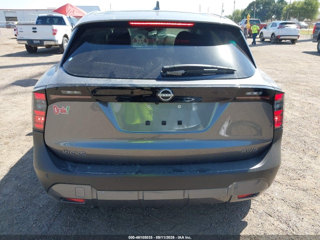 46105035 :رقم المزاد ، 3N8AP6CB8SL407073 vin ، 2025 Nissan Kicks Sv Intelligent Awd مزاد بيع