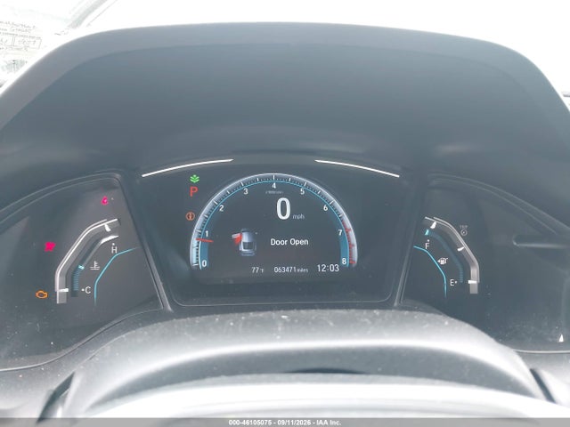 46105075 :رقم المزاد ، 2HGFC4B69KH307662 vin ، 2019 Honda Civic Lx مزاد بيع