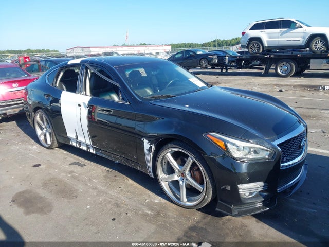 2017 Infiniti Q70 3.7 მანქანა იყიდება აუქციონზე, vin: JN1BY1AP5HM740587, აუქციონის ნომერი: 46105080