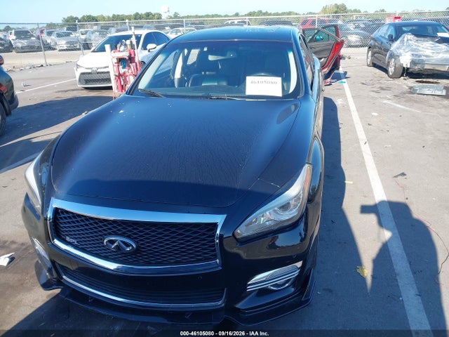 2017 Infiniti Q70 3.7 მანქანა იყიდება აუქციონზე, vin: JN1BY1AP5HM740587, აუქციონის ნომერი: 46105080