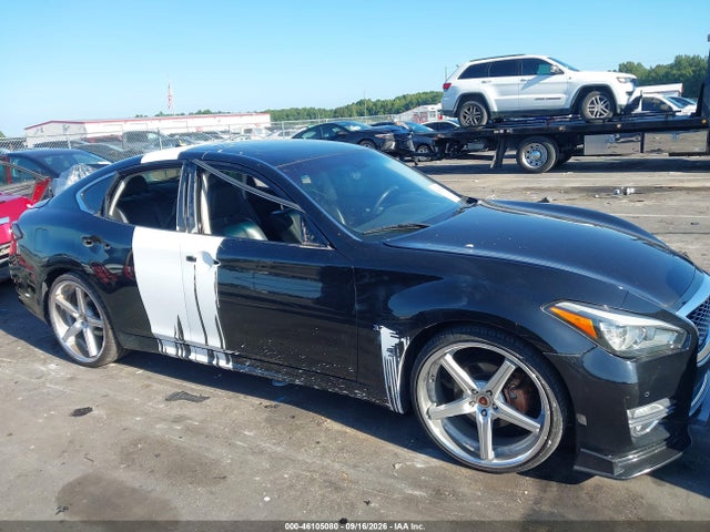 2017 Infiniti Q70 3.7 მანქანა იყიდება აუქციონზე, vin: JN1BY1AP5HM740587, აუქციონის ნომერი: 46105080