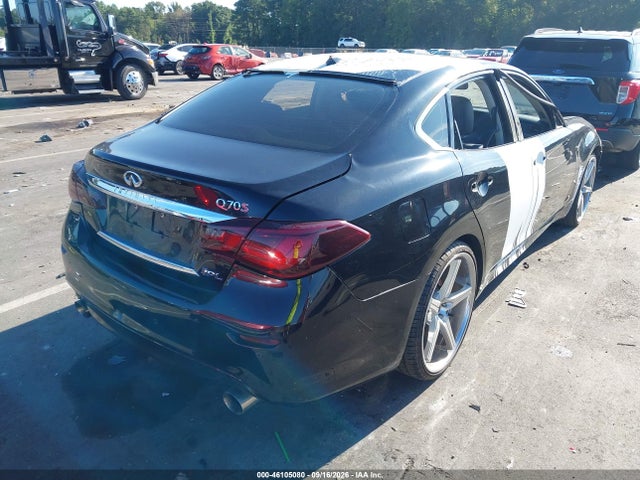 2017 Infiniti Q70 3.7 მანქანა იყიდება აუქციონზე, vin: JN1BY1AP5HM740587, აუქციონის ნომერი: 46105080