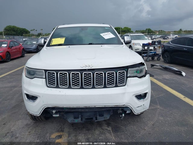 Aukcja sprzedaży 2017 Jeep Grand Cherokee Overland 4x4, vin: 1C4RJFCG0HC641739, numer aukcji: 46105118