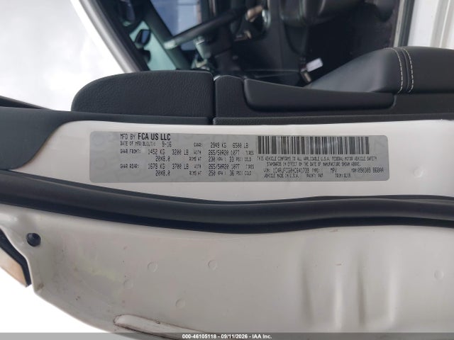 Aukcja sprzedaży 2017 Jeep Grand Cherokee Overland 4x4, vin: 1C4RJFCG0HC641739, numer aukcji: 46105118