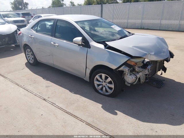 Продаж на аукціоні авто 2016 Toyota Corolla Le, vin: 2T1BURHE1GC489980, номер лоту: 46105135