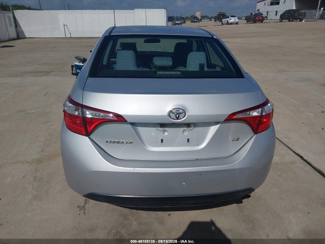 46105135 :رقم المزاد ، 2T1BURHE1GC489980 vin ، 2016 Toyota Corolla Le مزاد بيع